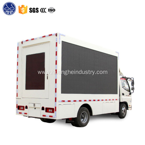 high quality led mobile stage truck